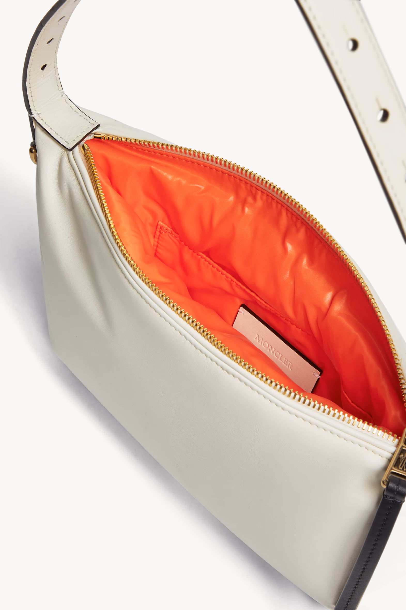 Bolso de hombro de piel de napa Vetta Mujer Blanco Moncler 5